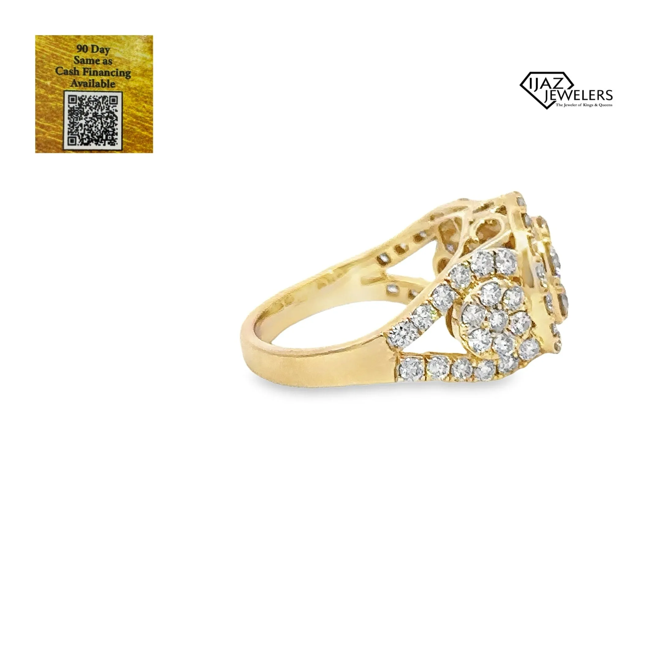 10K Gold 2.07 CTW Diamond Ladies Ring