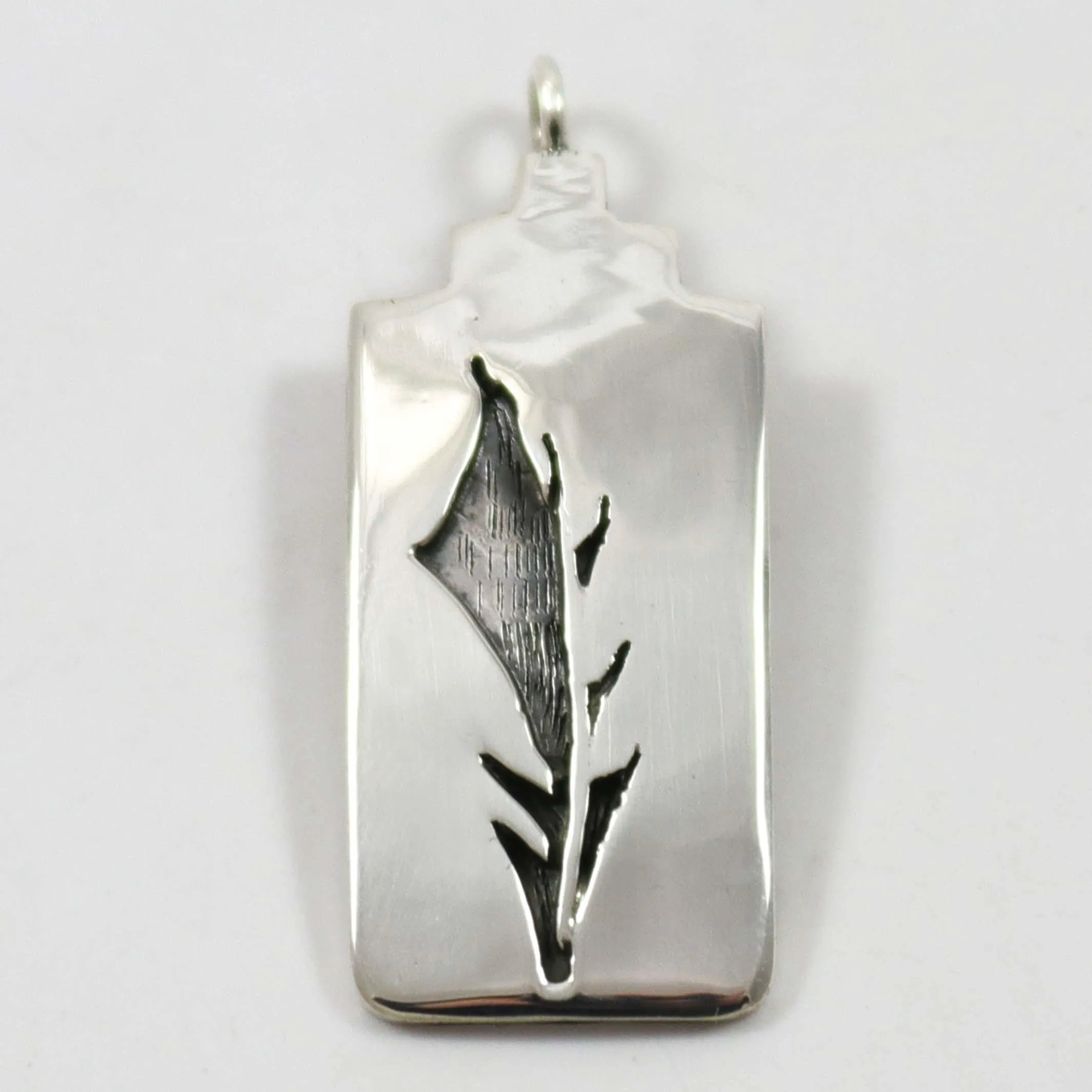 1990s Prayer Feather Pendant