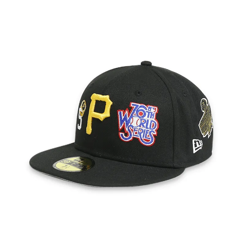 [60224556] Pittsburgh Pirates Count The Rings Blue MBL 59FIFTY Men's Fitted Hat