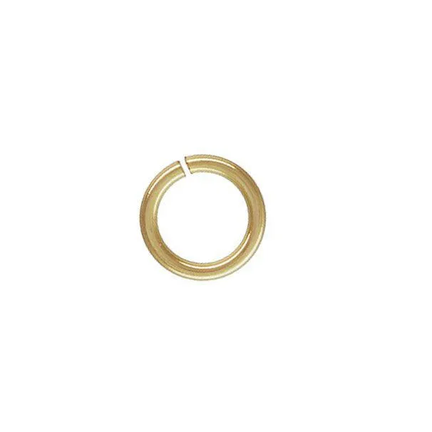 7mm 14K Gold Filled Jump Rings- 18ga (10pk)