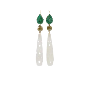 Agate Drop Earrings