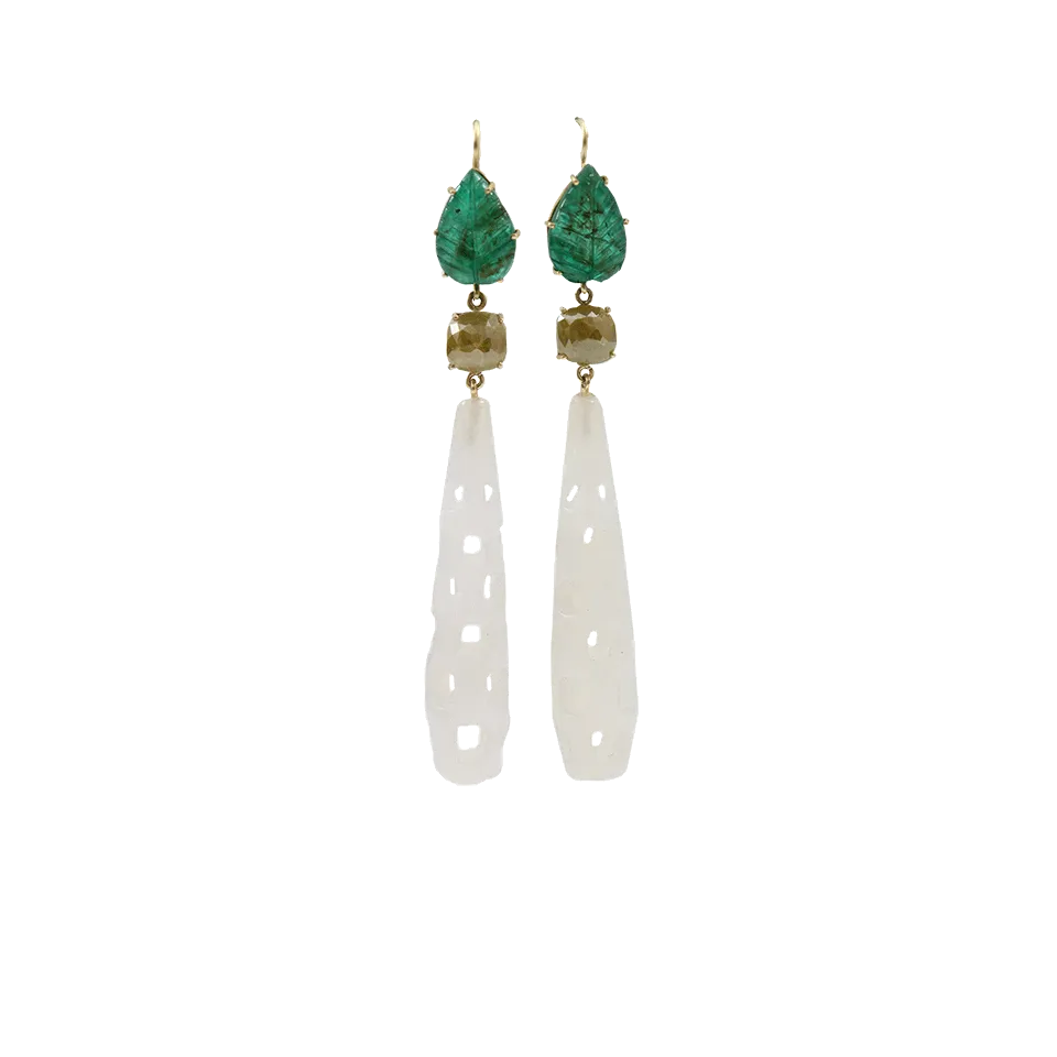 Agate Drop Earrings