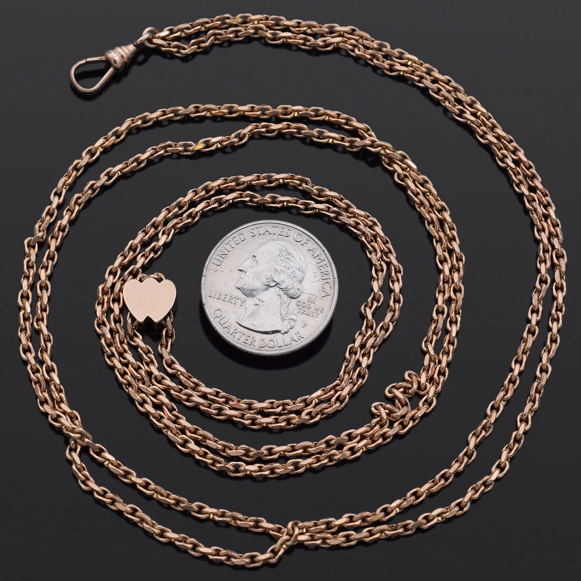 Antique Opal and Seed Pearl Gold Filled Pocket Pocket Watch Chain