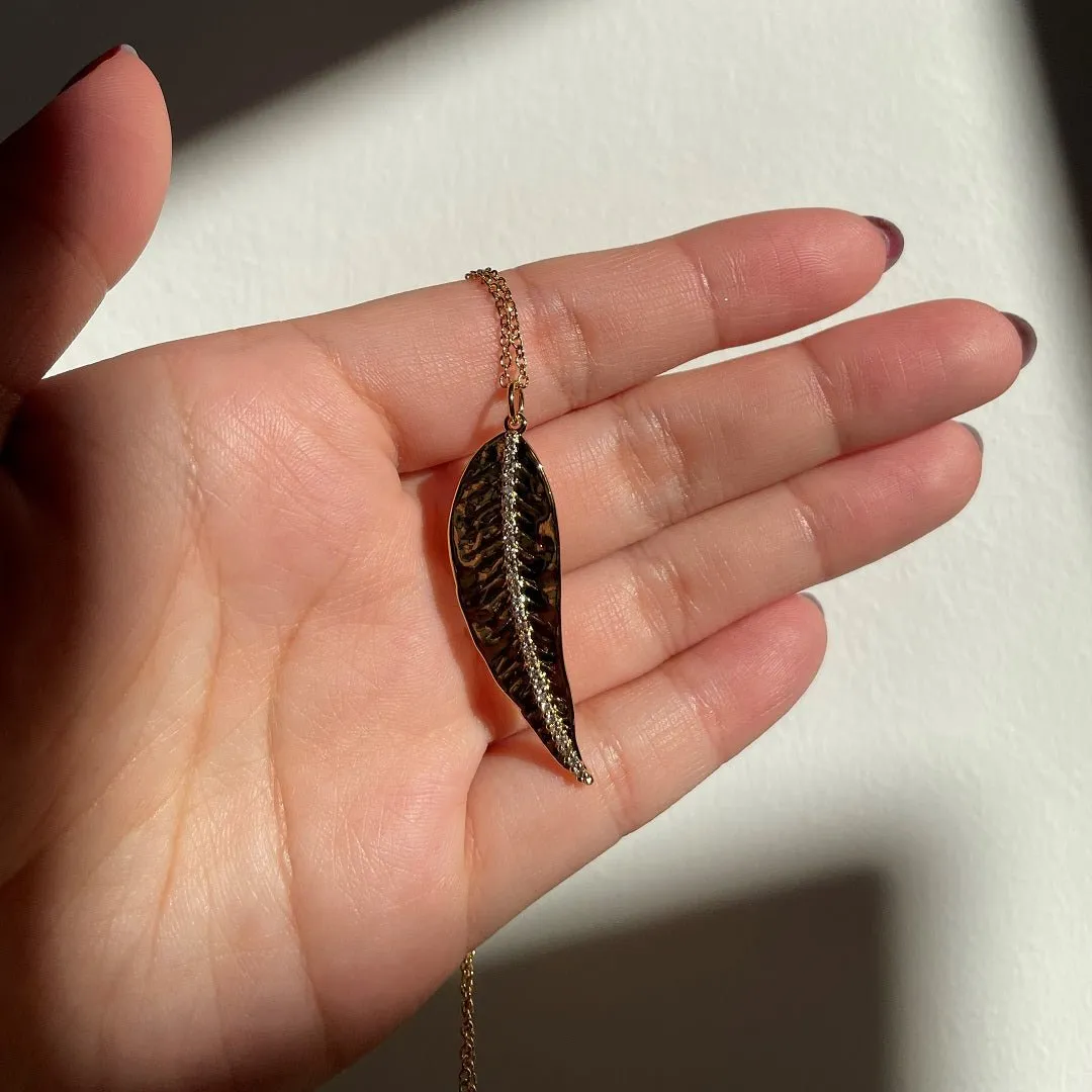 Ashok Leaf Necklace