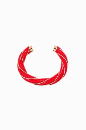 Aurelie Bidermann Diana Bangle - Dark Red