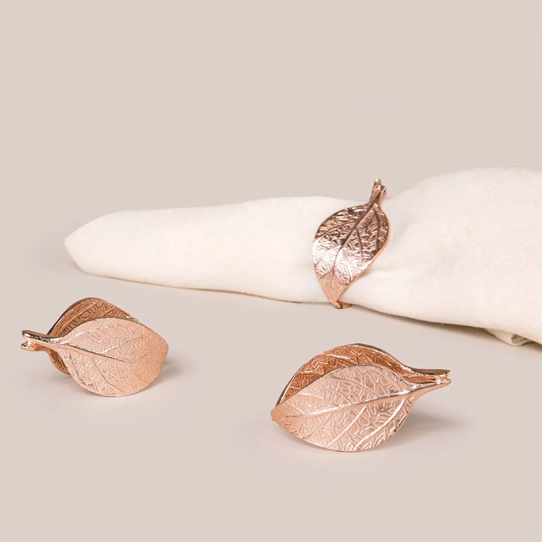 Autumn Leaf Napkin Rings- Set of 2