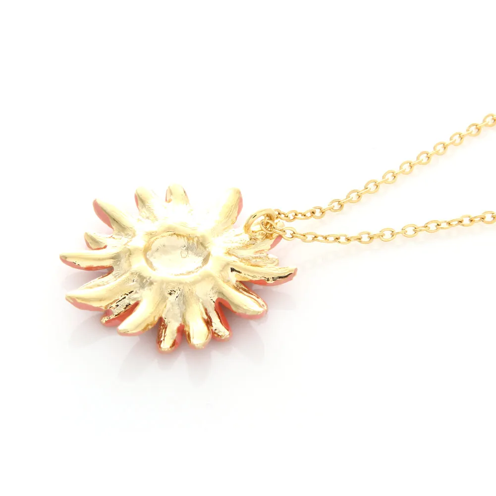 Big daisy Pendant Necklace