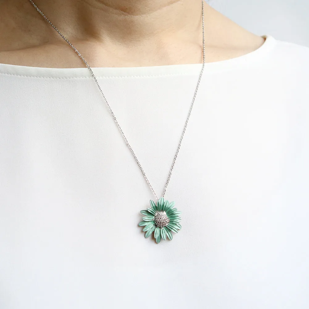 Big daisy Pendant Necklace