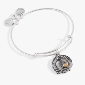 Bird’s Nest Charm Bangle