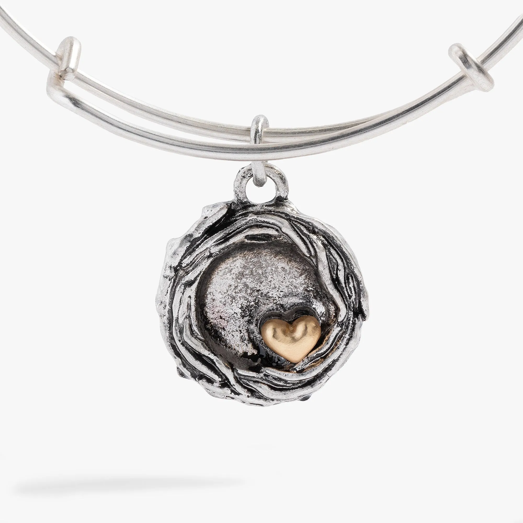 Bird’s Nest Charm Bangle