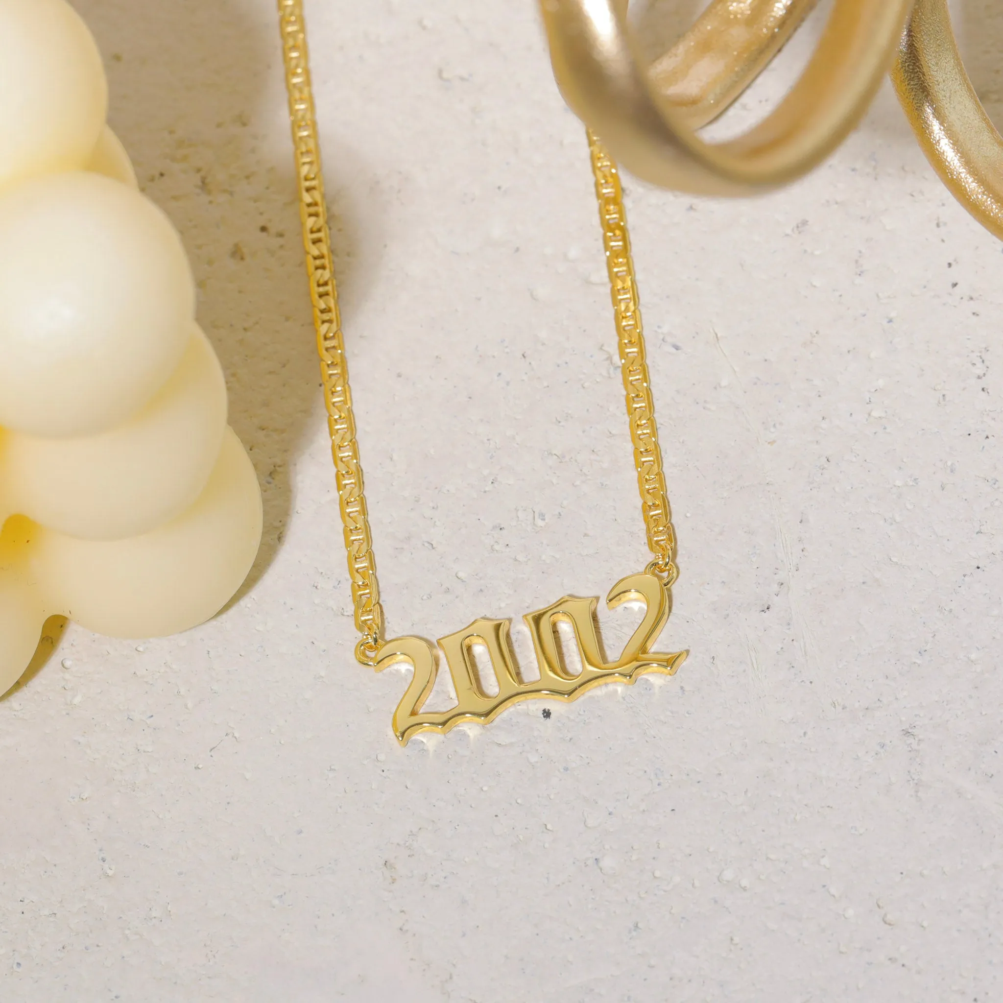 Birth Year Necklace