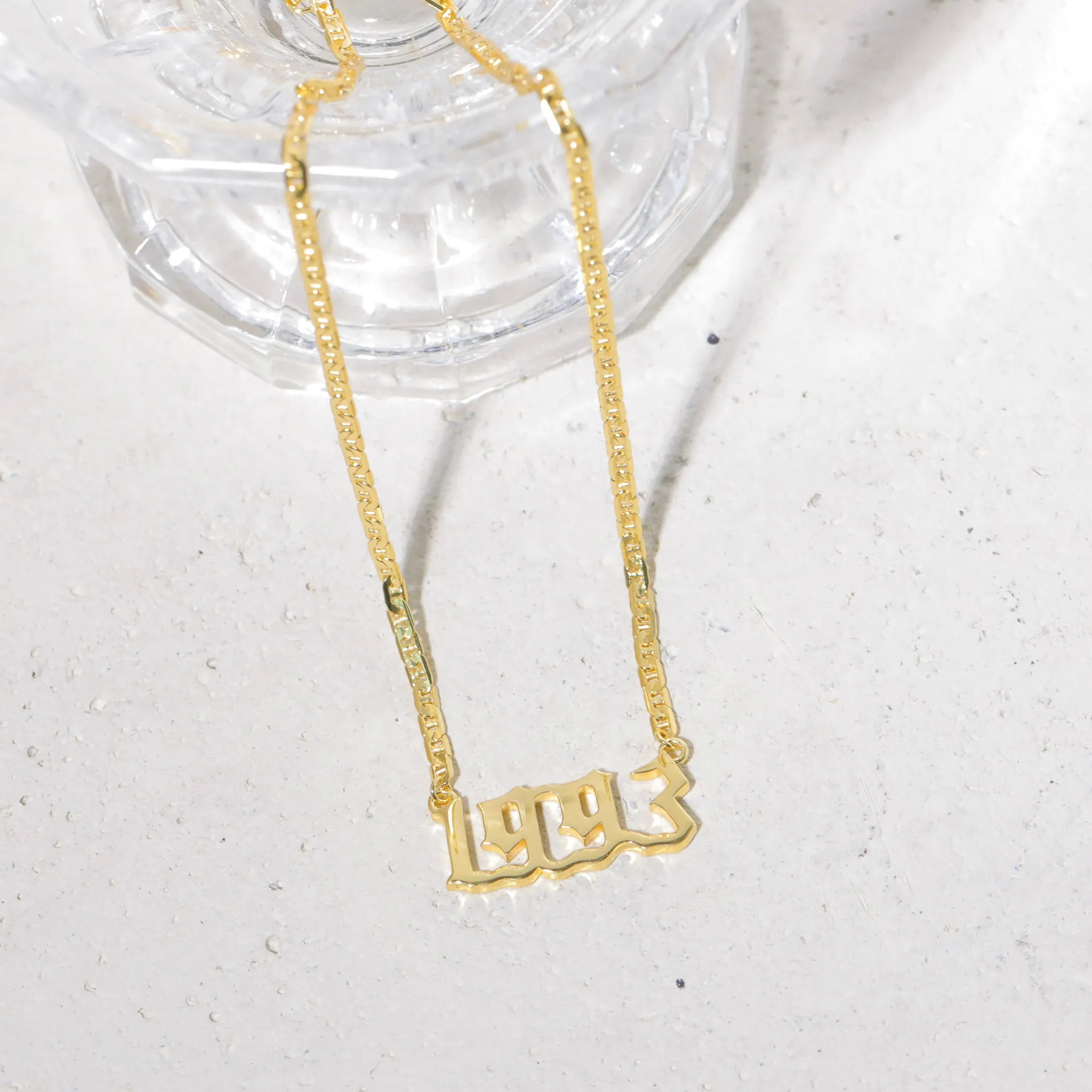 Birth Year Necklace