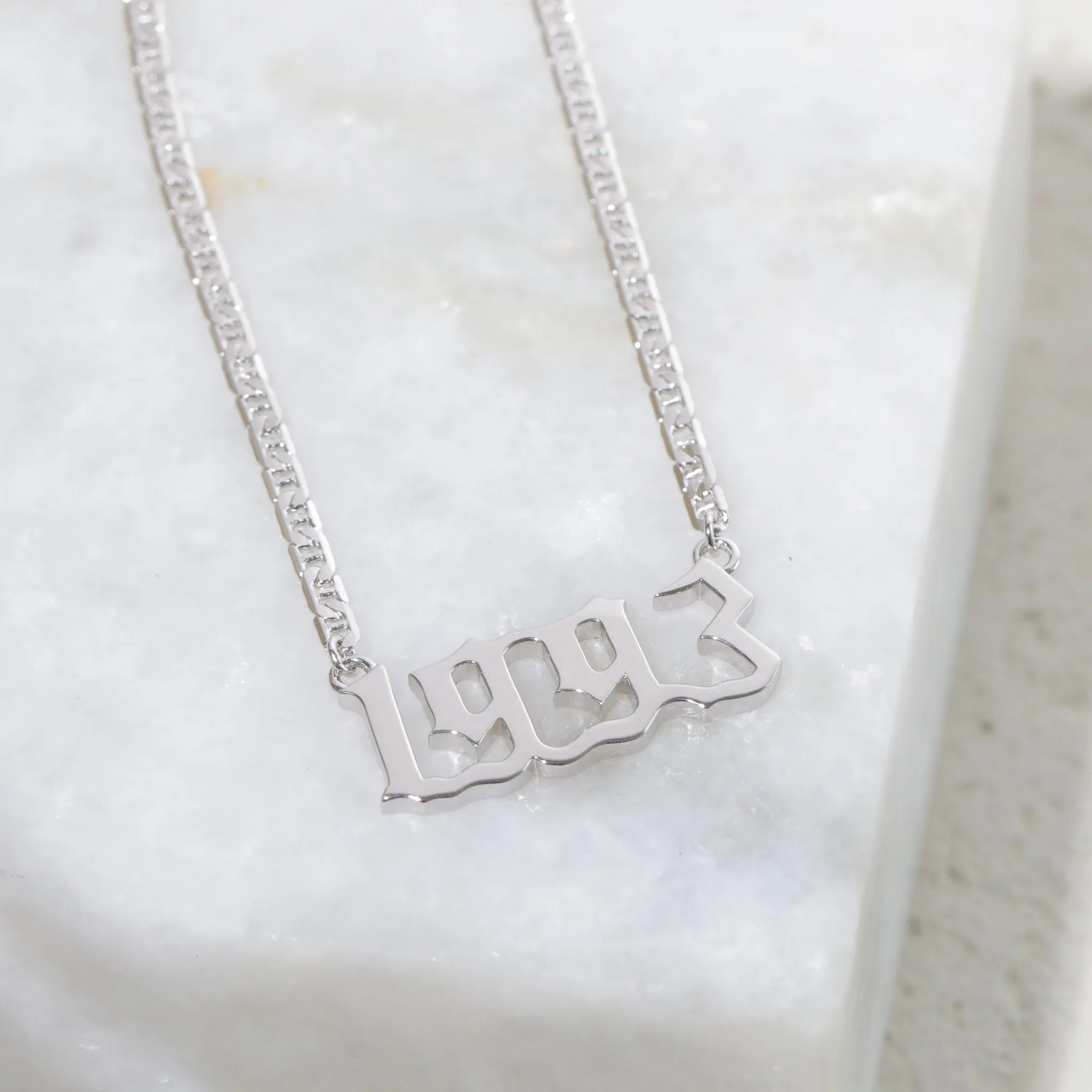 Birth Year Necklace