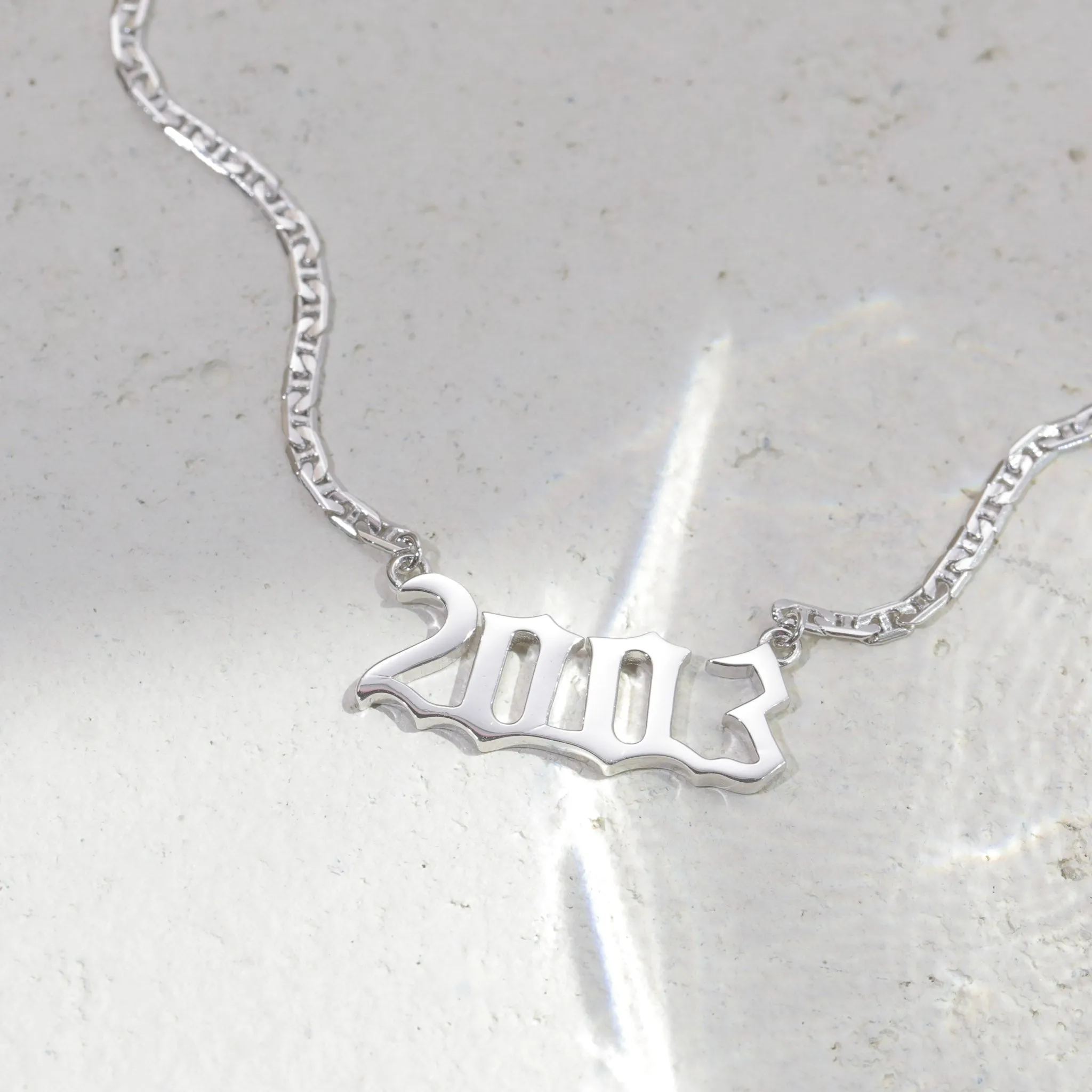 Birth Year Necklace