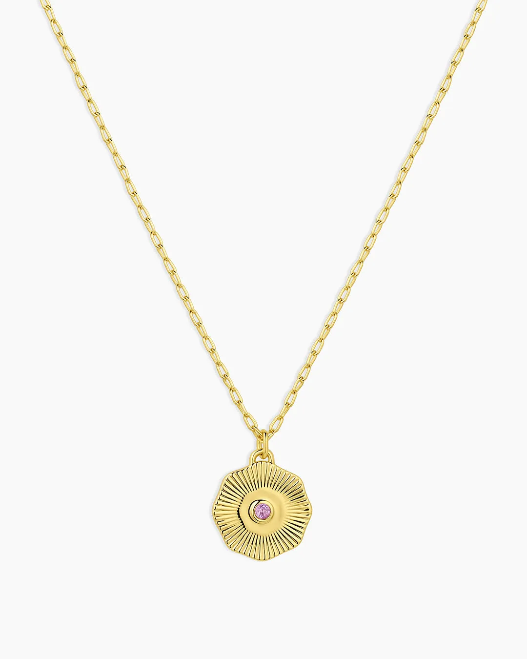 Birthstone Coin Necklace