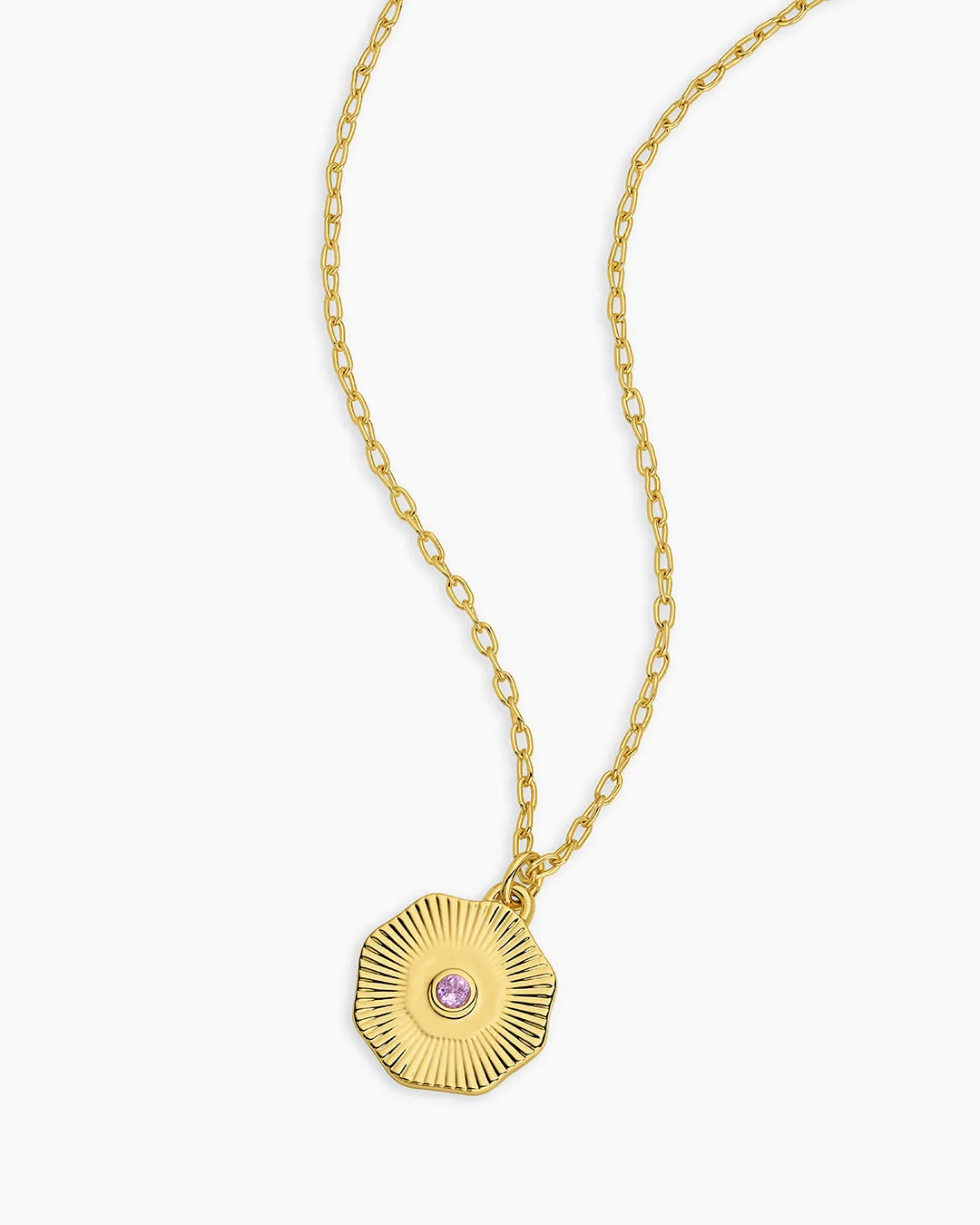 Birthstone Coin Necklace