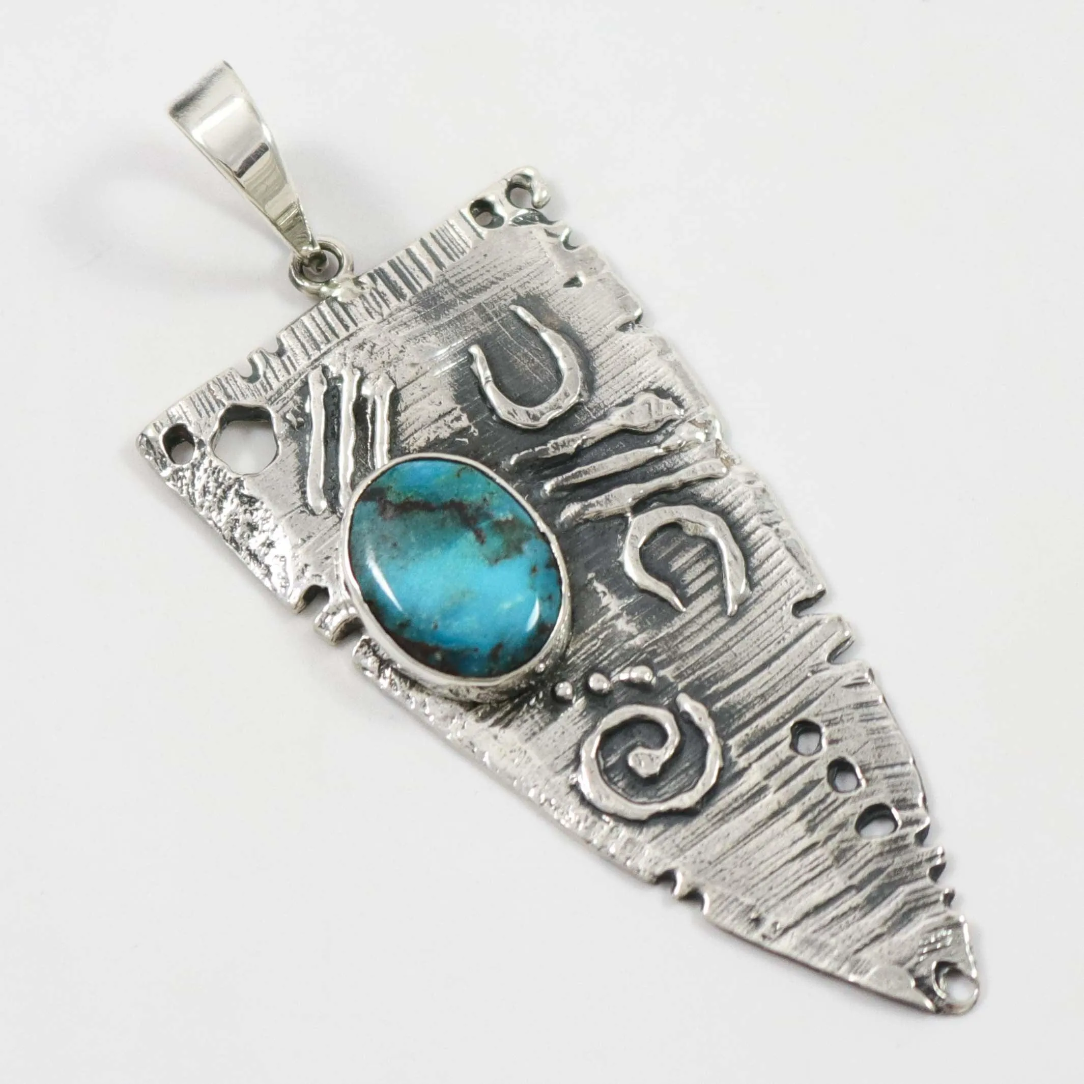 Bisbee Turquoise Pendant