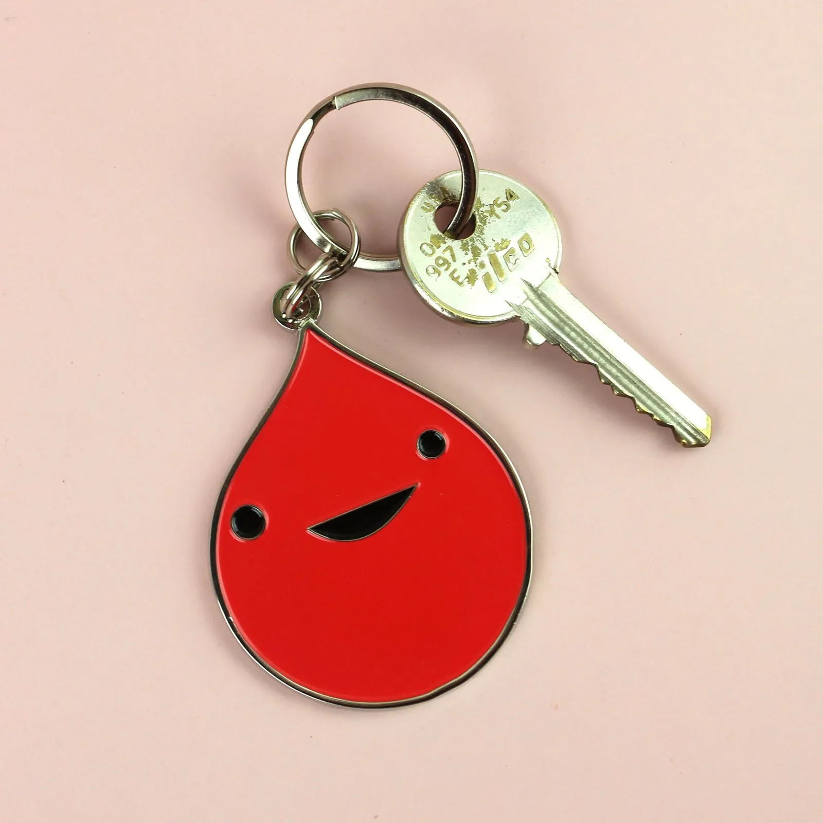 Optimized Title: Stylish Blood Drop Keychain