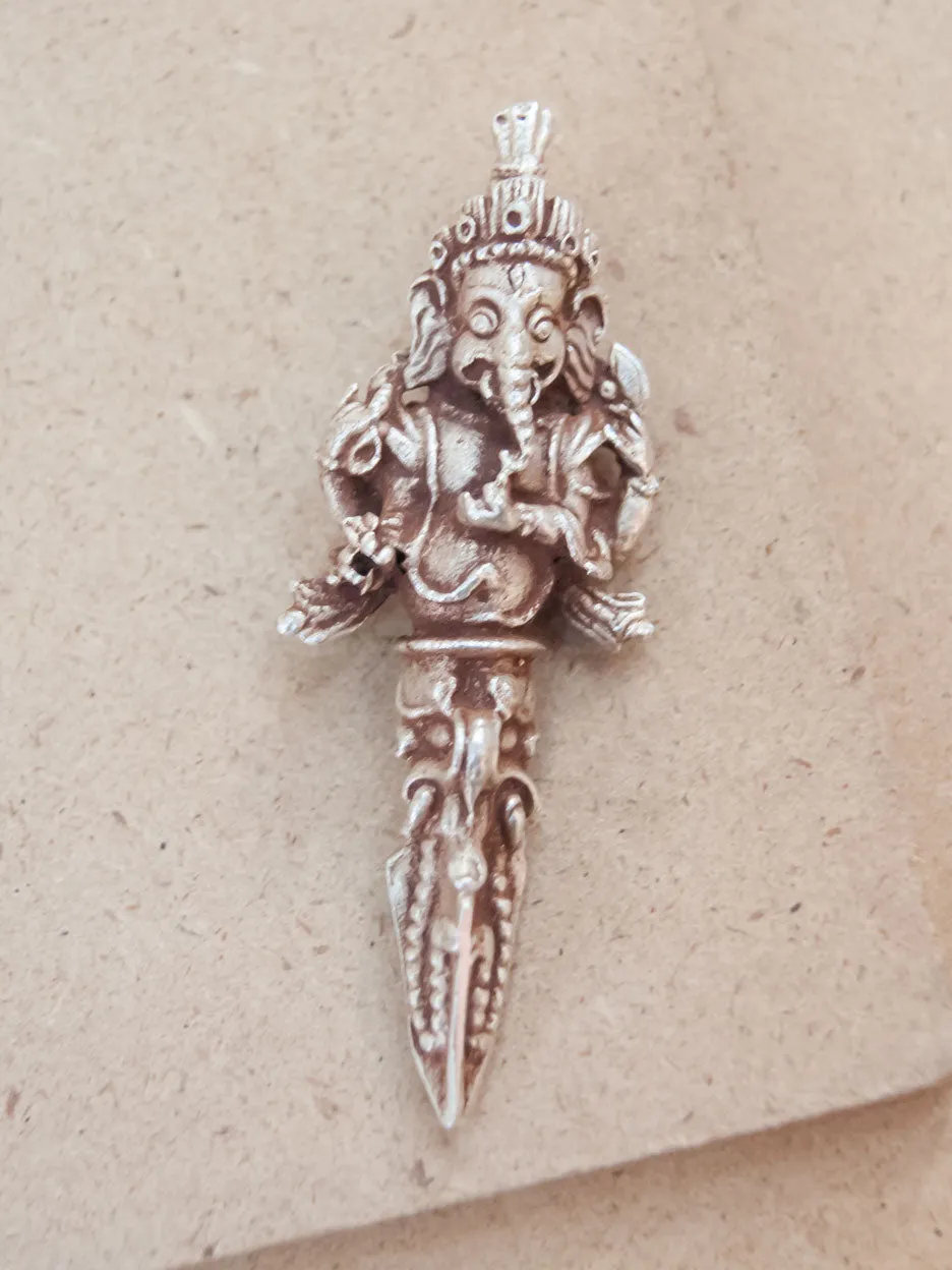 Brass Phurba Pendant