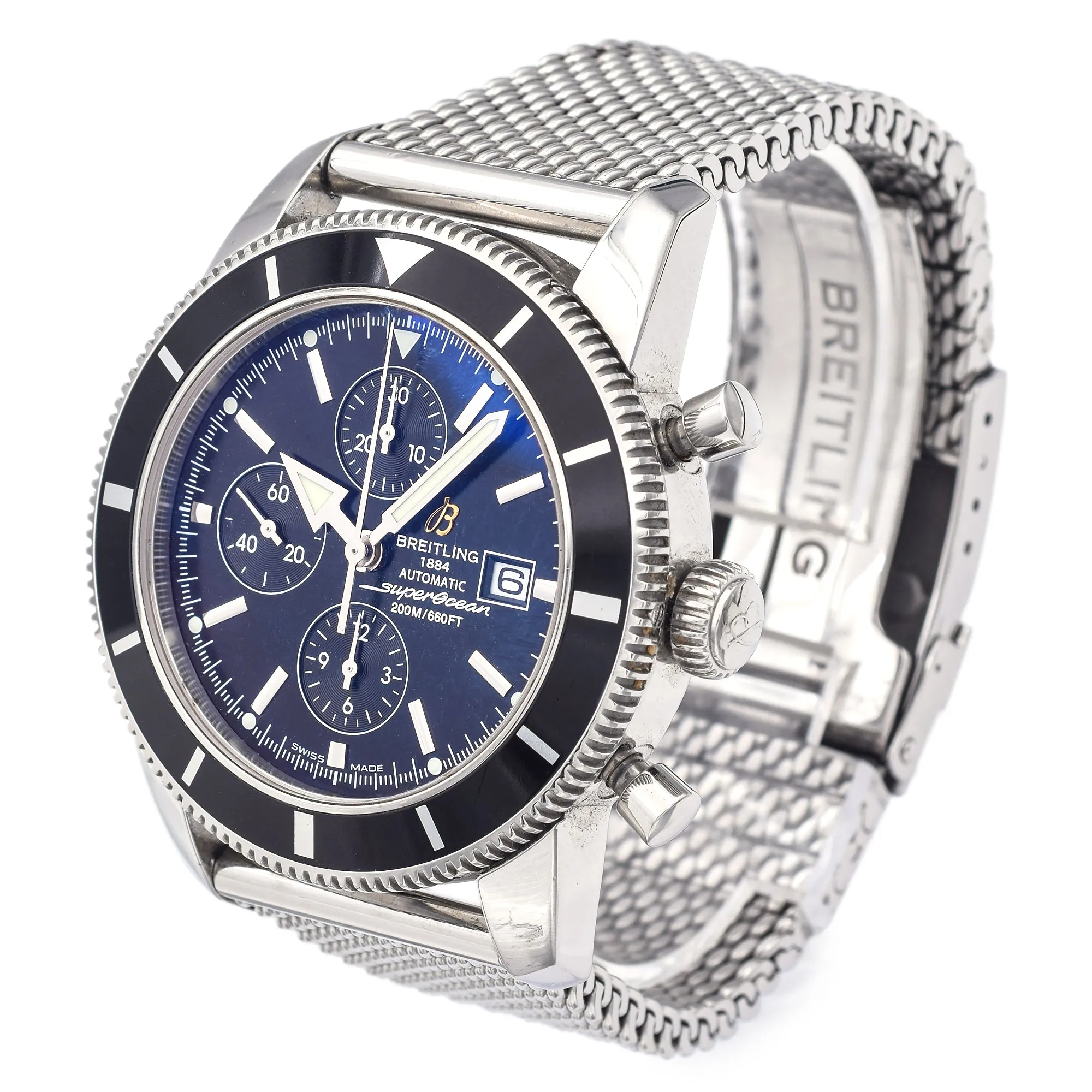 Breitling A13320 SuperOcean Heritage Chronograph Men's Automatic Watch 46 mm