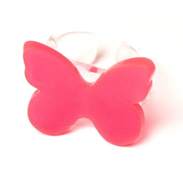 Butterfly Acrylic Rings