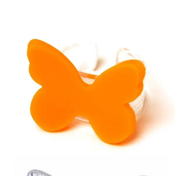 Butterfly Acrylic Rings