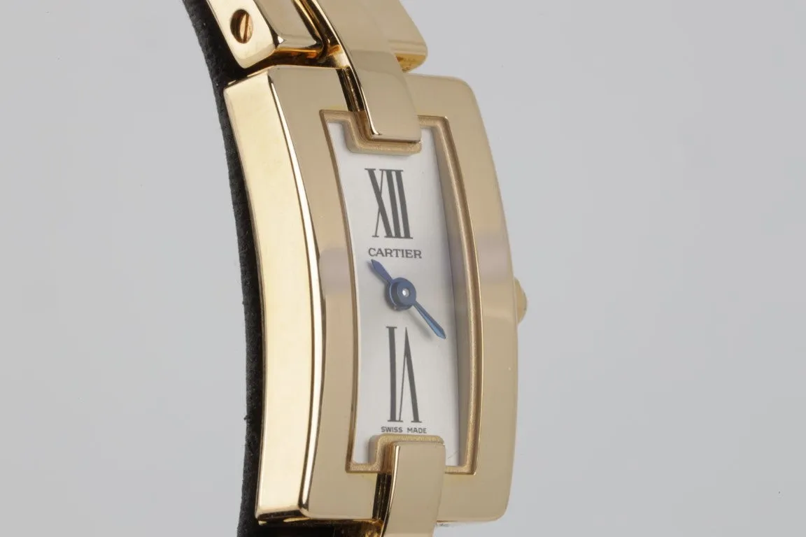 Cartier Ballerine 2992 18K Yellow Gold Ladies Watch   Box (68.7g)