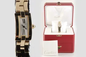 Cartier Ballerine 2992 18K Yellow Gold Ladies Watch   Box (68.7g)