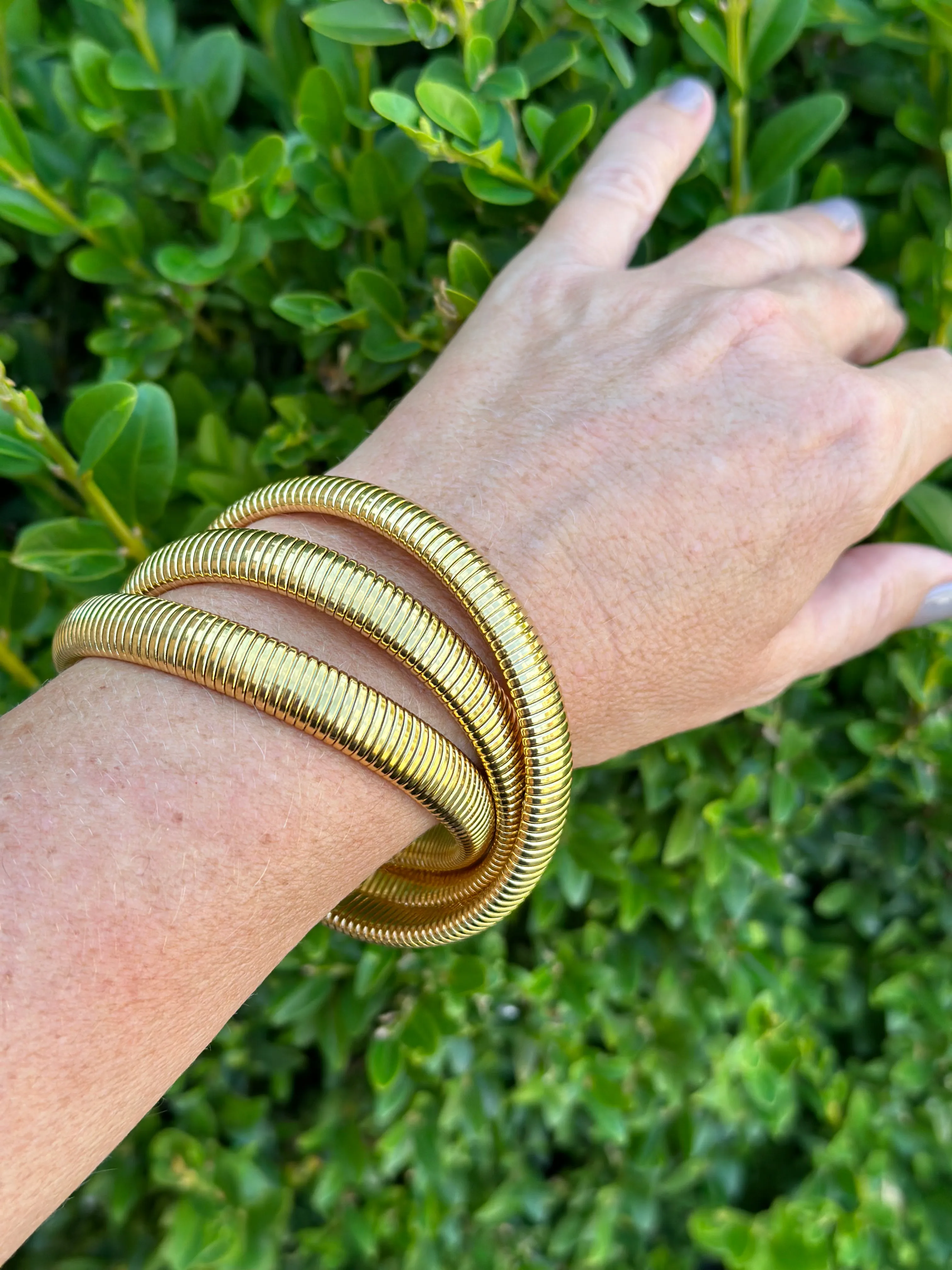 Caryn Lawn Gold Trio Bracelets