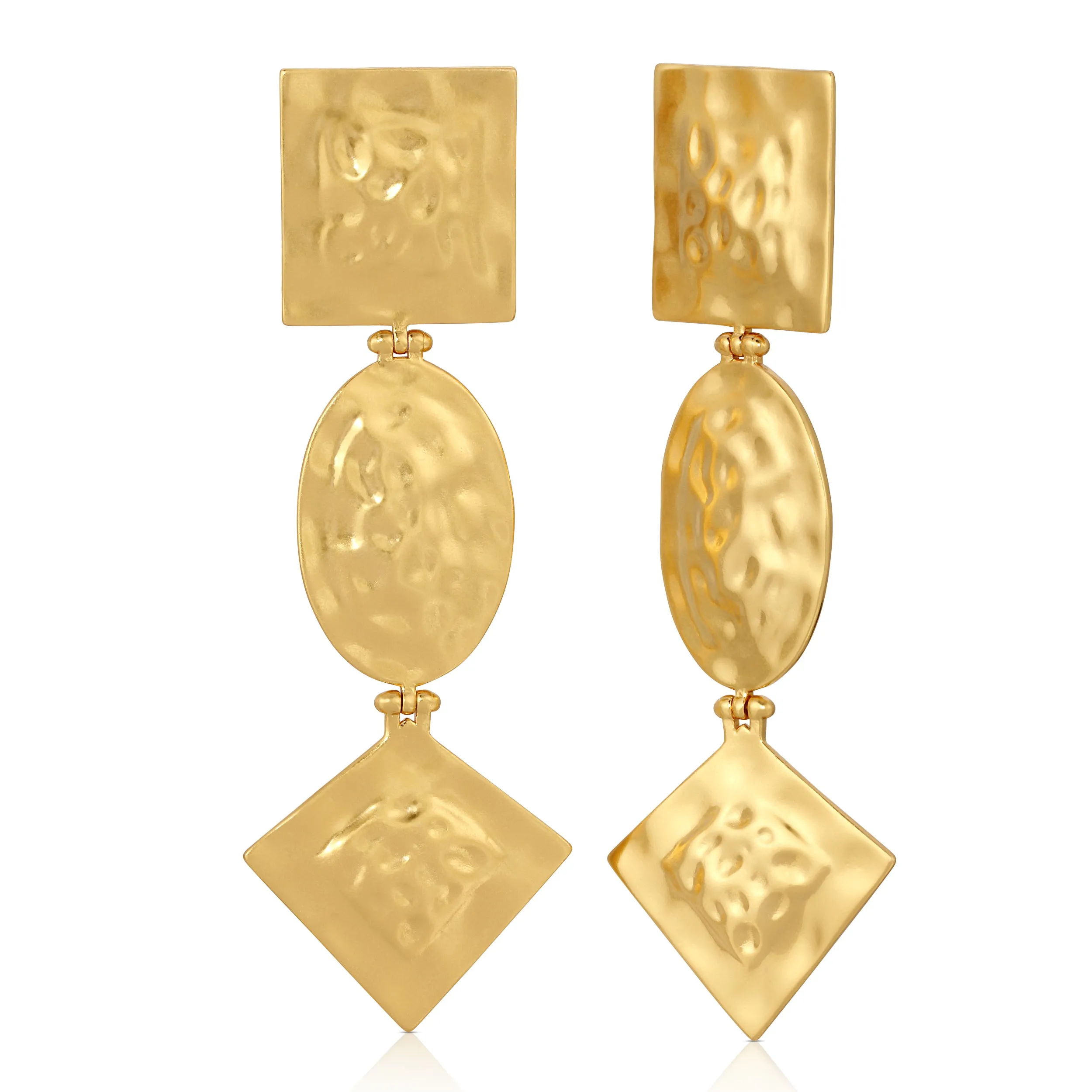 Ciara Three Drop Earrings