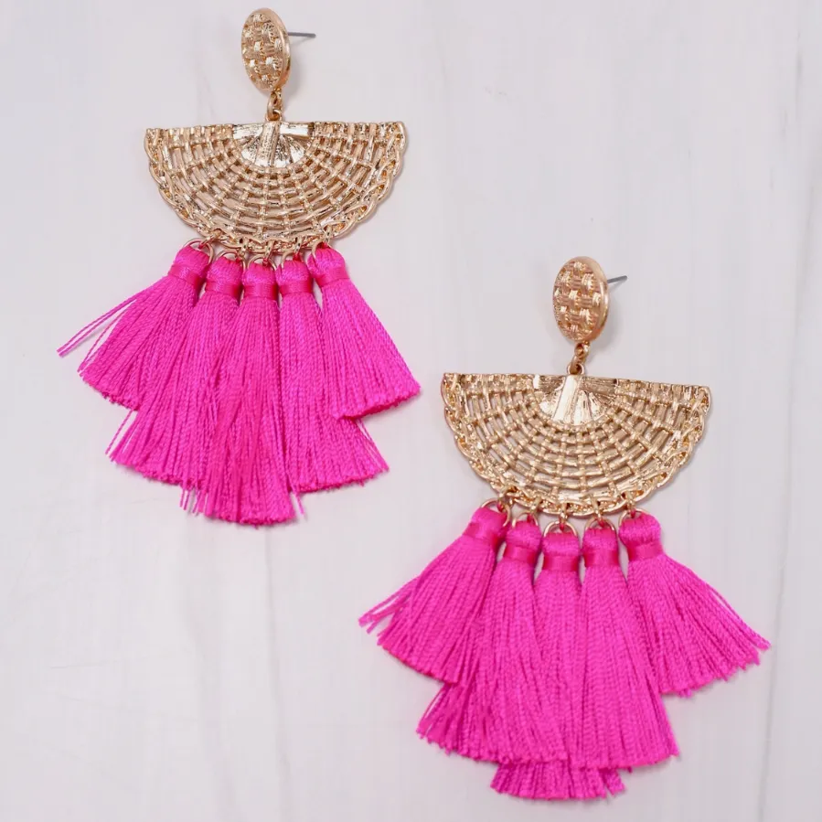 Colvin Tassel Drop Earrings