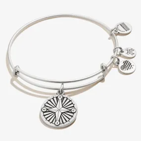 Compass Charm Bangle