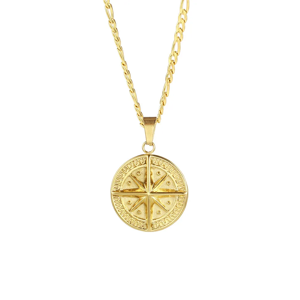 Compass Pendant - Gold