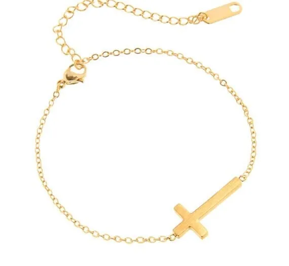 Crucifix WWJD Cross Charm Bracelets