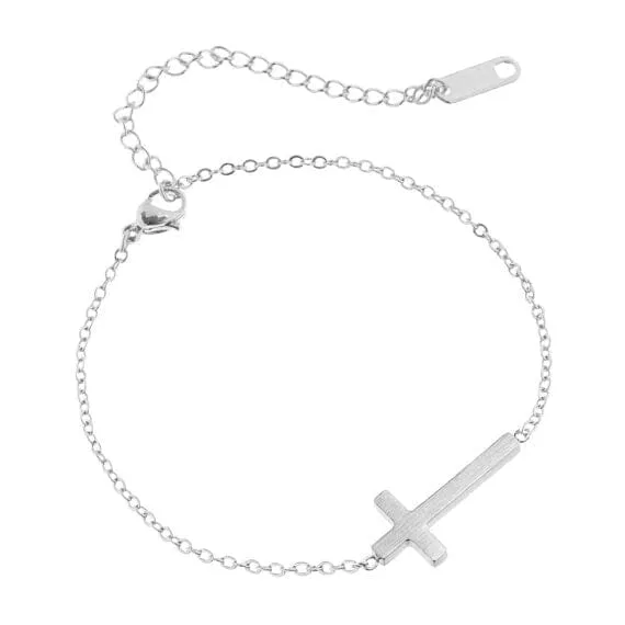 Crucifix WWJD Cross Charm Bracelets