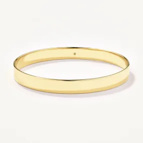 Curve Bangle in Gold