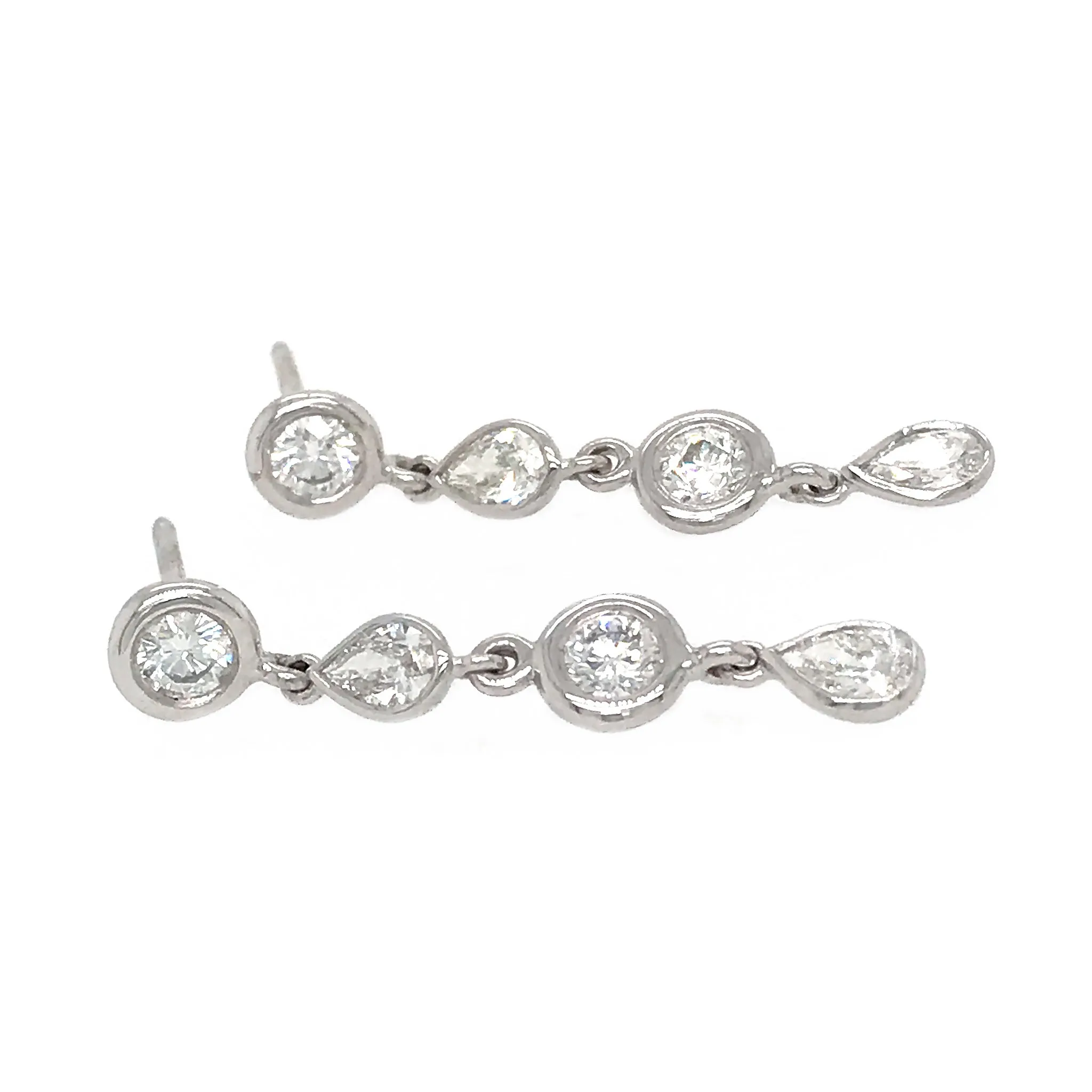 Diamond Drop Earrings