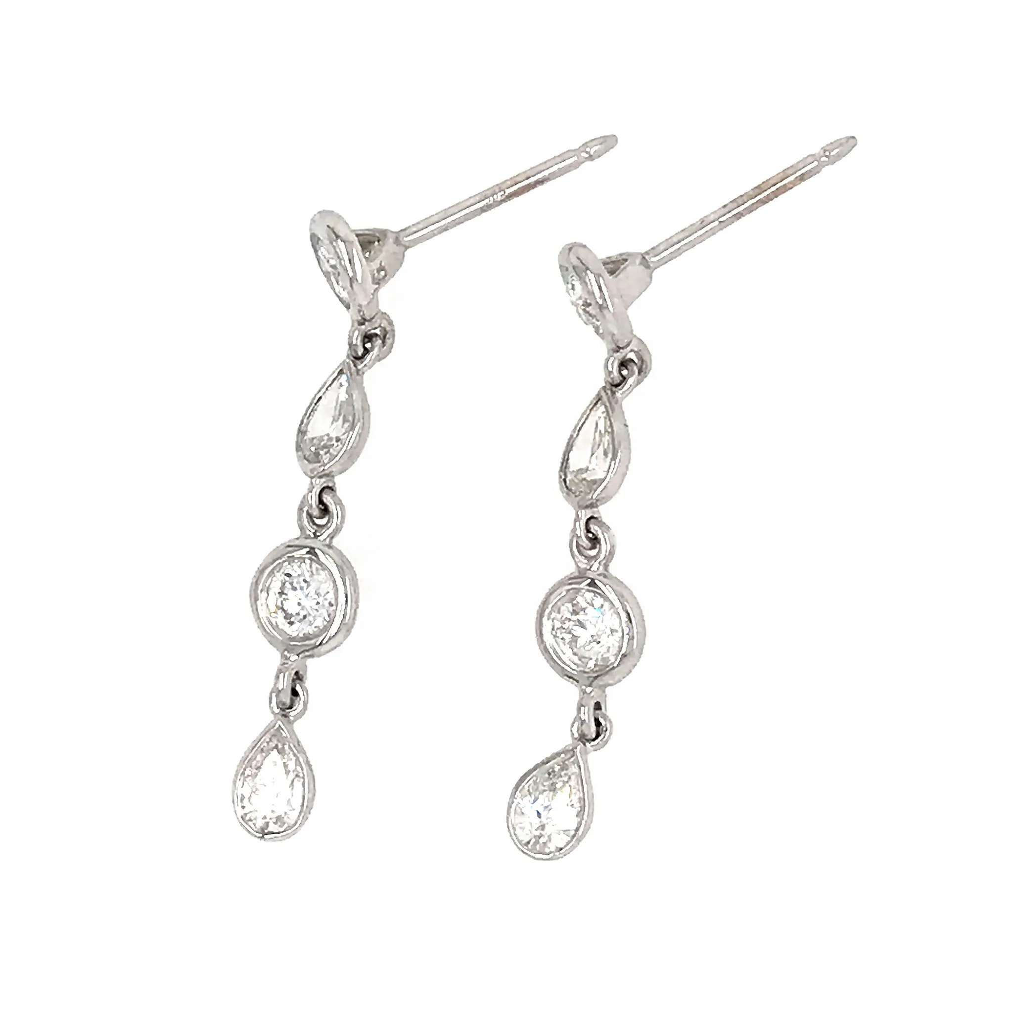 Diamond Drop Earrings