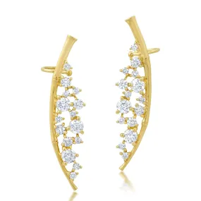 Diamond Moon Ear Climbers