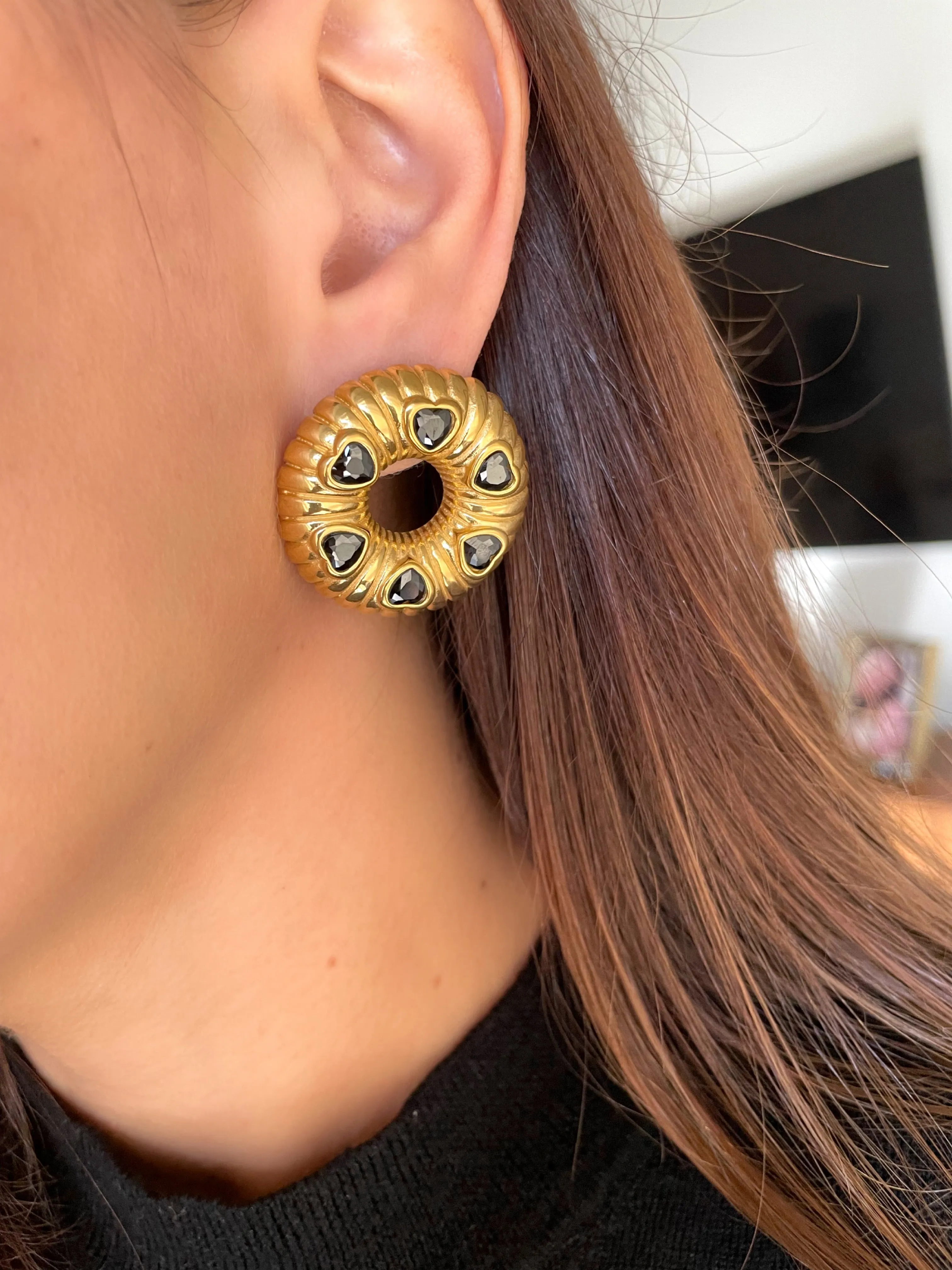 Donut Earrings