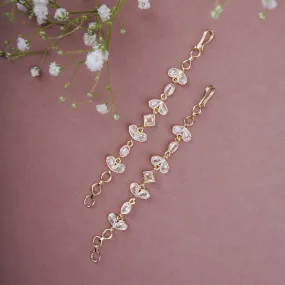 Elegant Gold plated Ear Chain