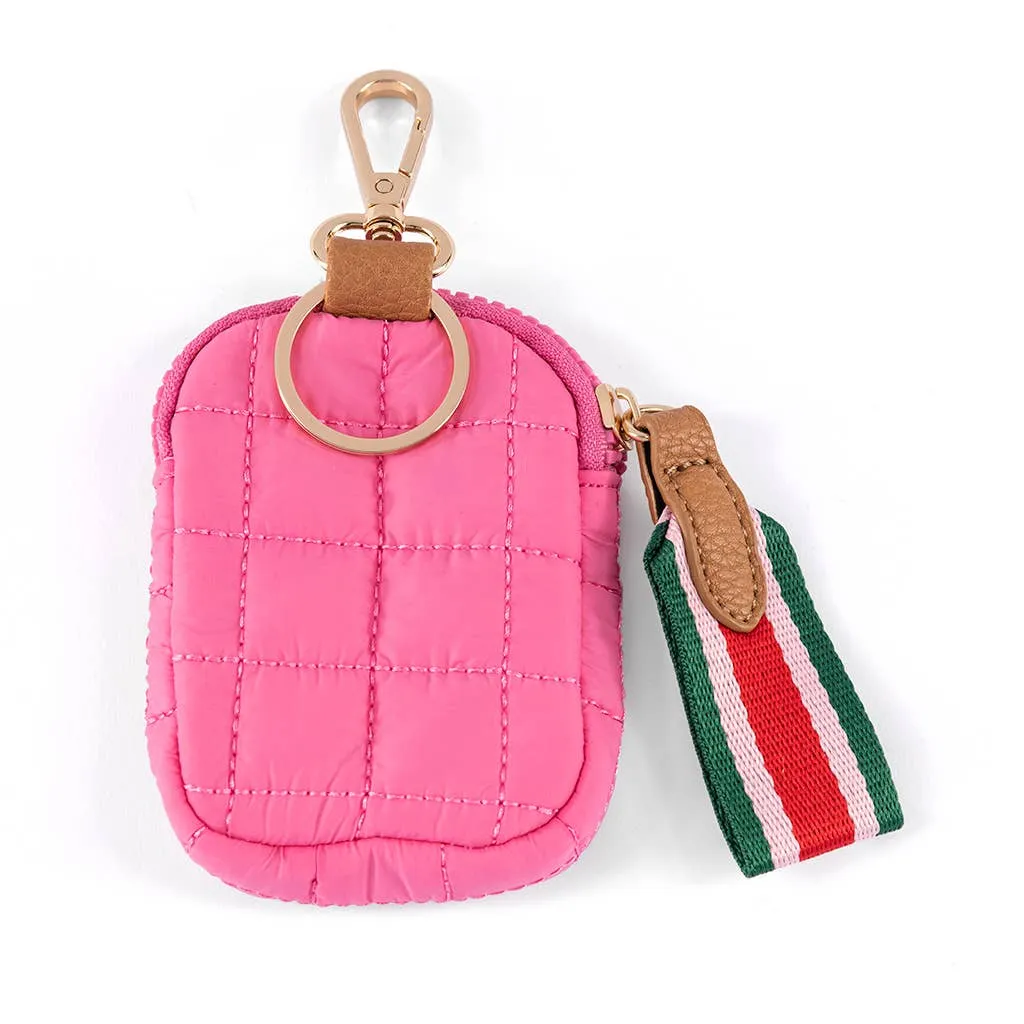 EZRA CLIP-ON POUCH, PINK