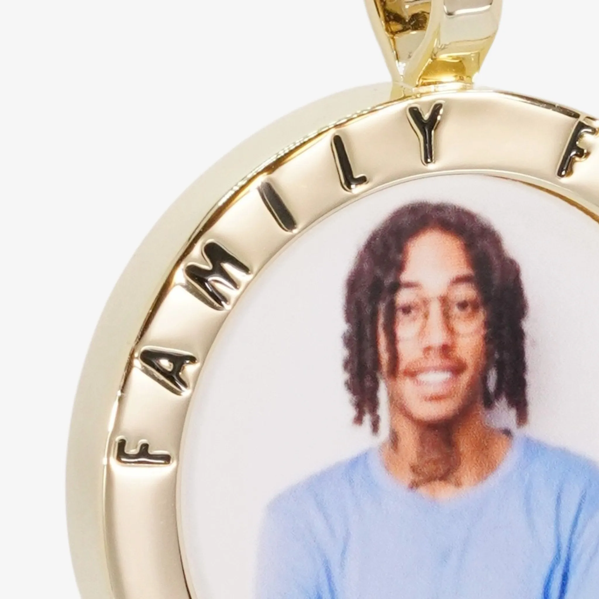 Family First Photo Pendant