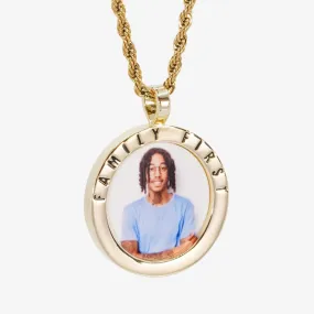 Family First Photo Pendant