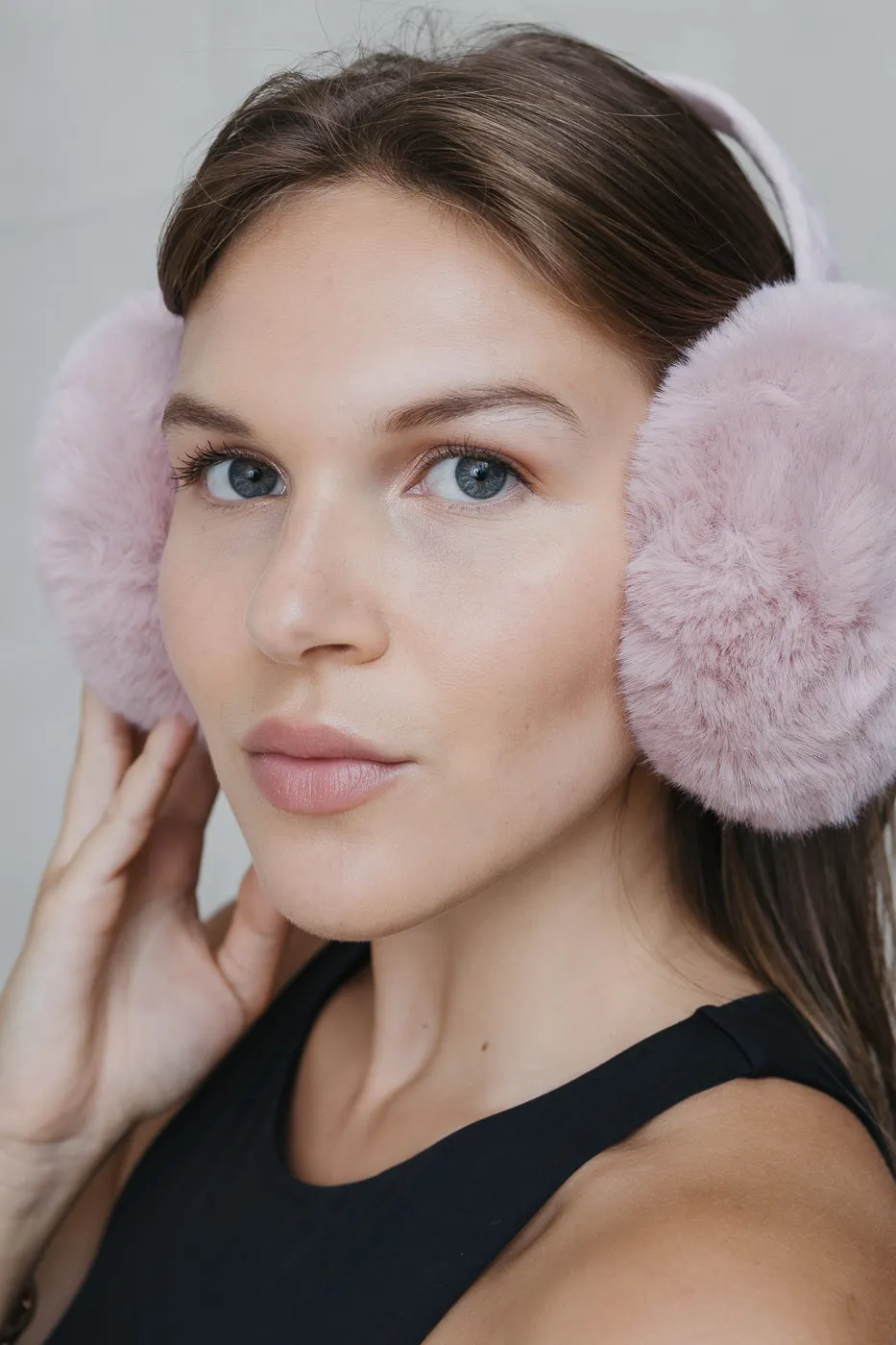 FAUX FUR EAR MUFFS