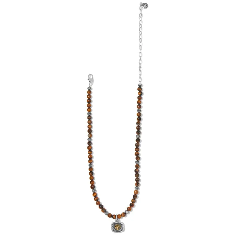 Ferrara Virtue Bead Oak Tree Necklace