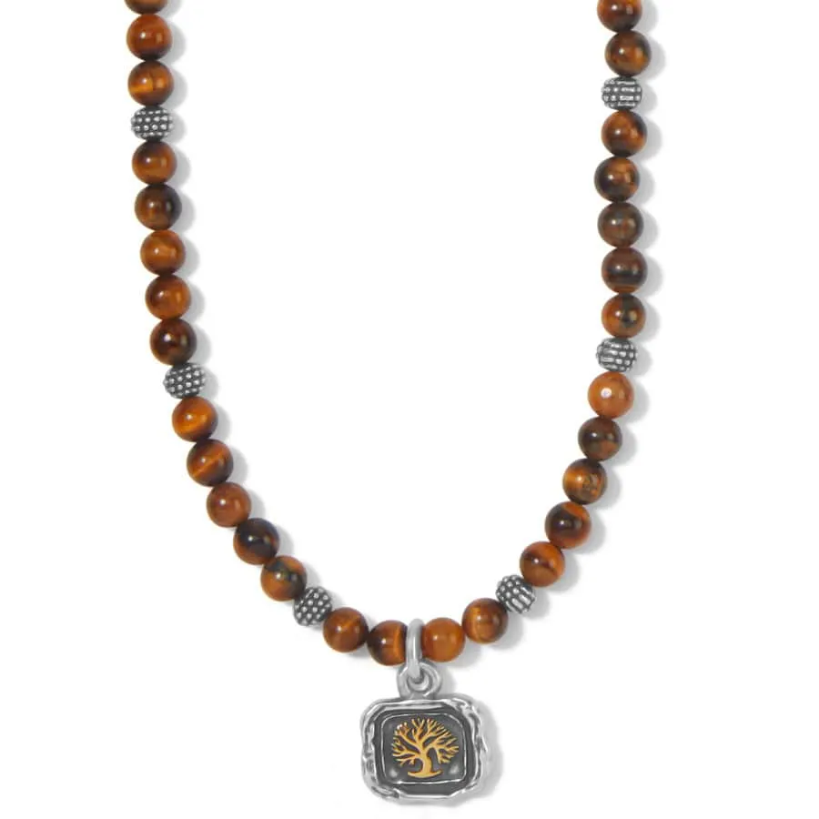 Ferrara Virtue Bead Oak Tree Necklace