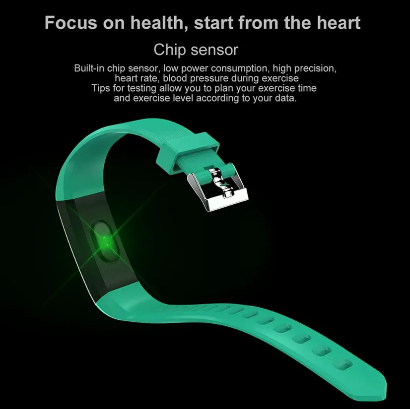 FitSmart Watch: Heart Rate & BP Monitor for Men and Women