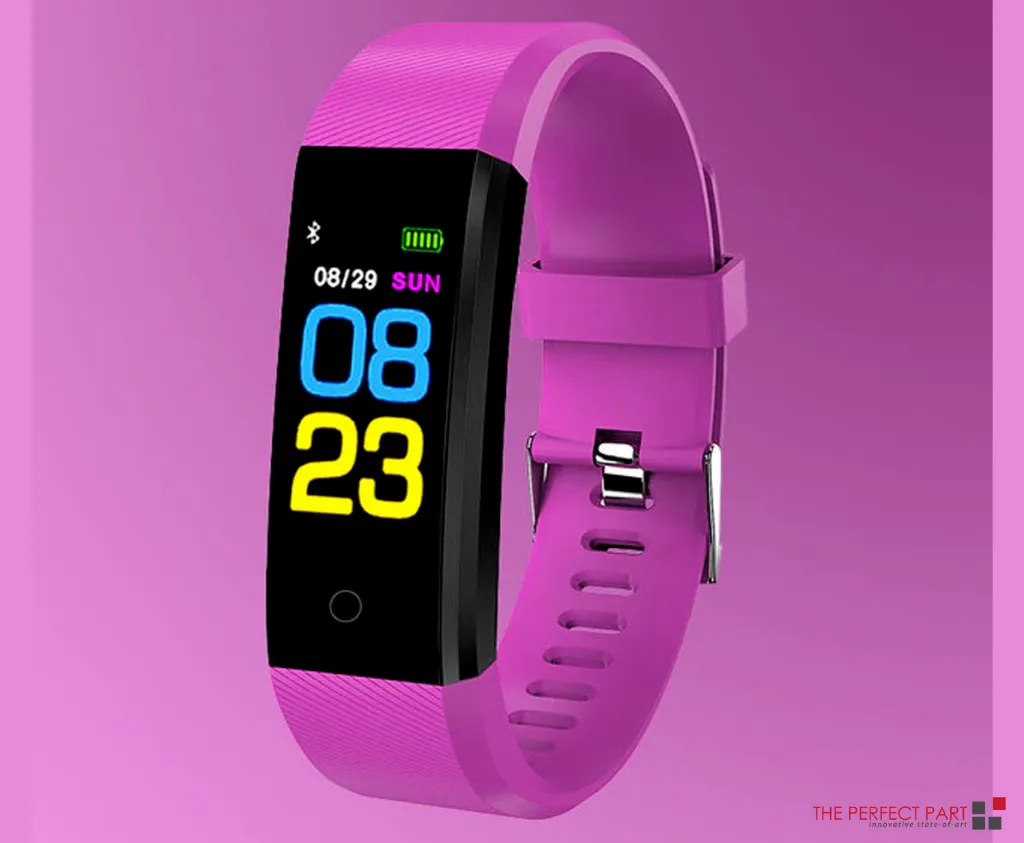 FitSmart Watch: Heart Rate & BP Monitor for Men and Women