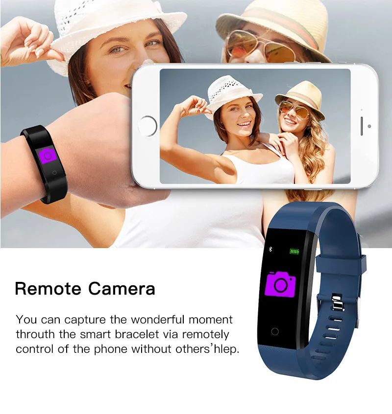 FitSmart Watch: Heart Rate & BP Monitor for Men and Women